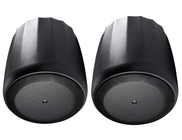 JBL C67HC/T Narrow Coverage Pendant Speaker - 6-1/2" Wide - Black - Pair