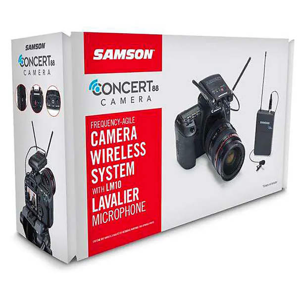 Samson Concert 88 Camera – SWC88XVBLM10-D - DISCONTINUED REPACK