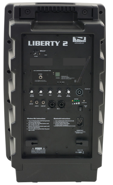 Anchor Audio Liberty LIB2-X Portable Bluetooth Sound System with AIR wireless transmitter - (base unit only)