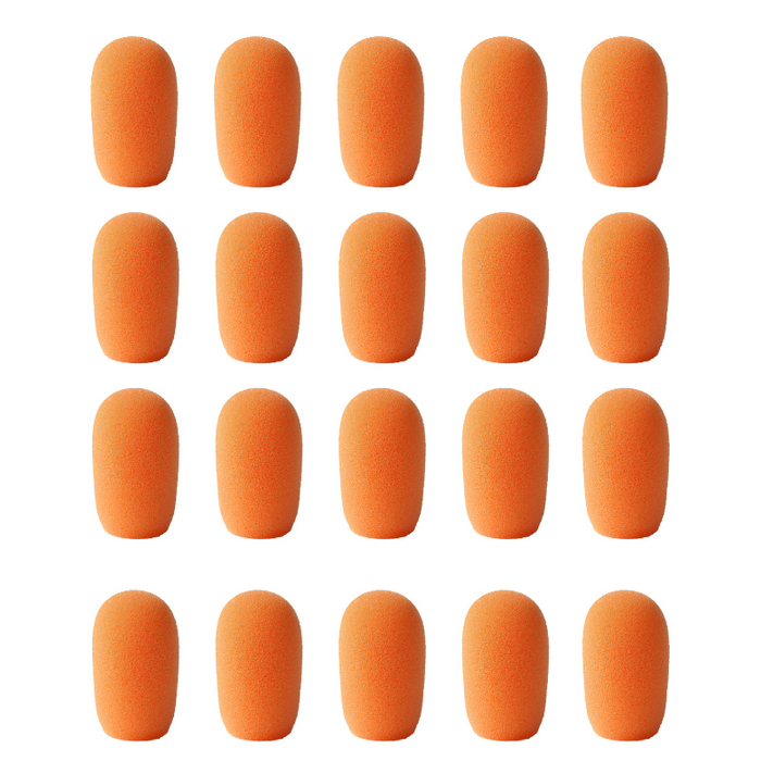 SupremeFit™ Headset Mic APRICOT Foam Windscreens - SMALL - 20-PAK CLOSEOUT SupremeFit™ Headset Mic APRICOT Foam Windscreens - SMALL - 20-PAK CLOSEOUT