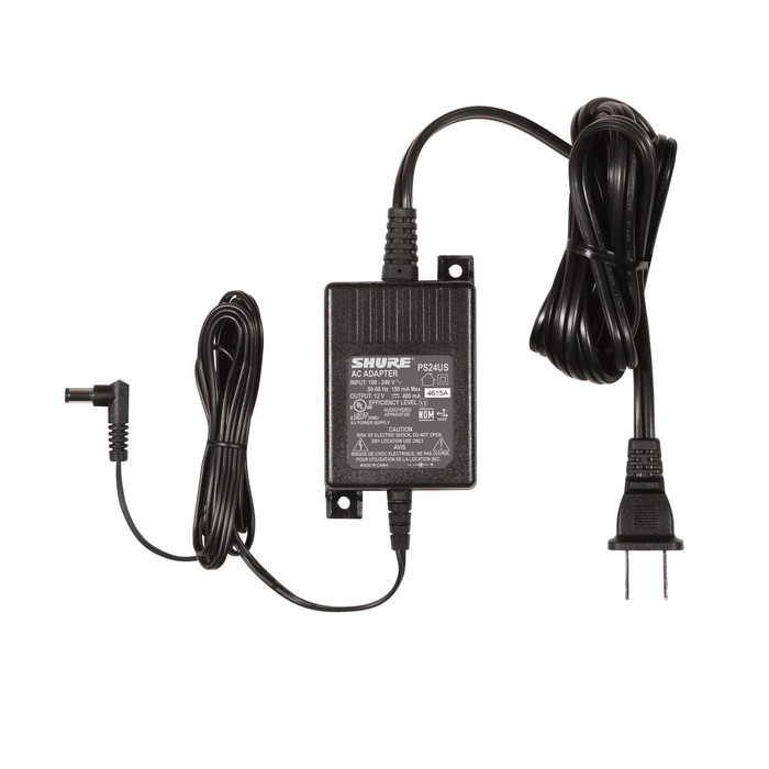 Shure Replacement PS24US 12V DC Power Supply AC Adapter