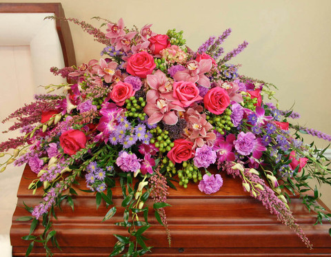 Gone too Soon Casket Spray