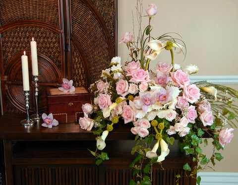 Pretty in Pink Cremation