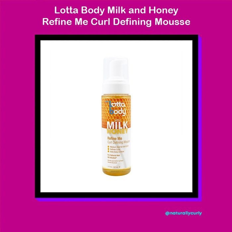 I Tried the Lottabody Milk & Honey Refine Me Curl Defining Mousse