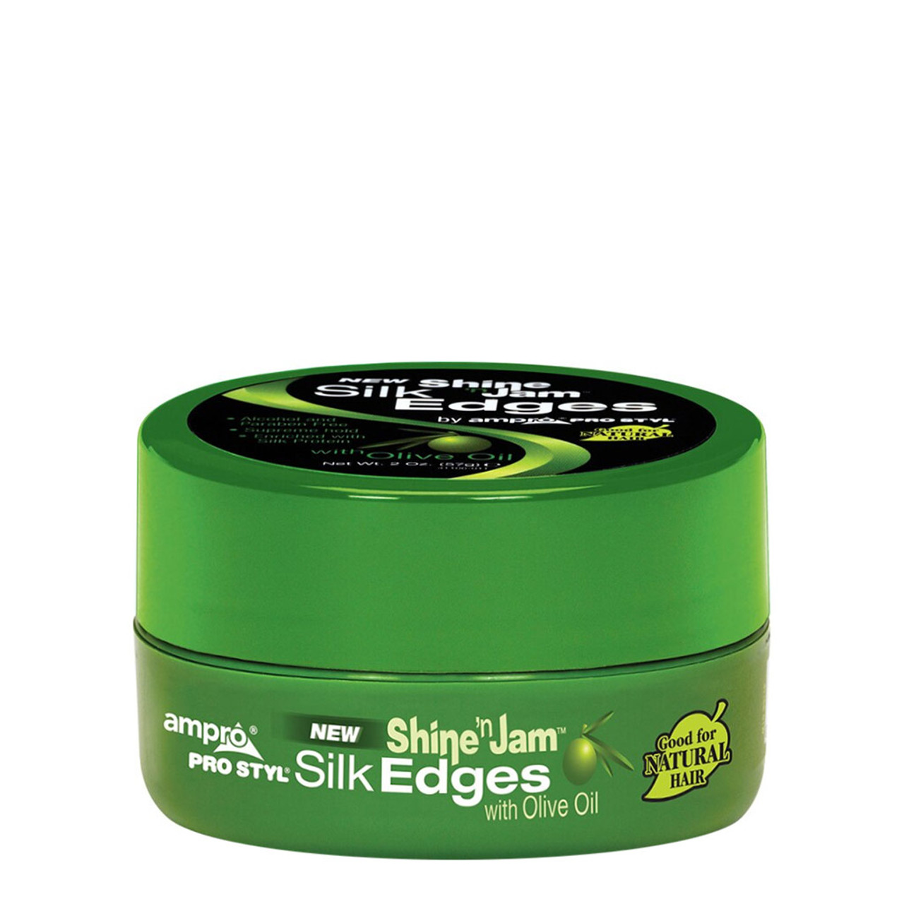 Ampro Shine 'n Jam Conditioning Gel Silk Edges (2 oz.)