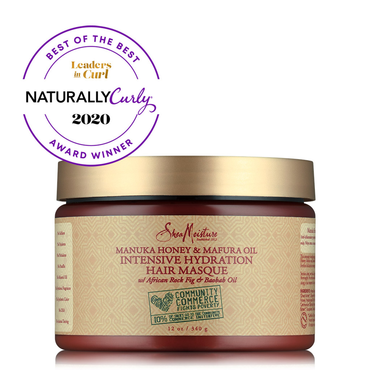 Shea moisture manuka honey & deals mafura oil intensive hydration mask