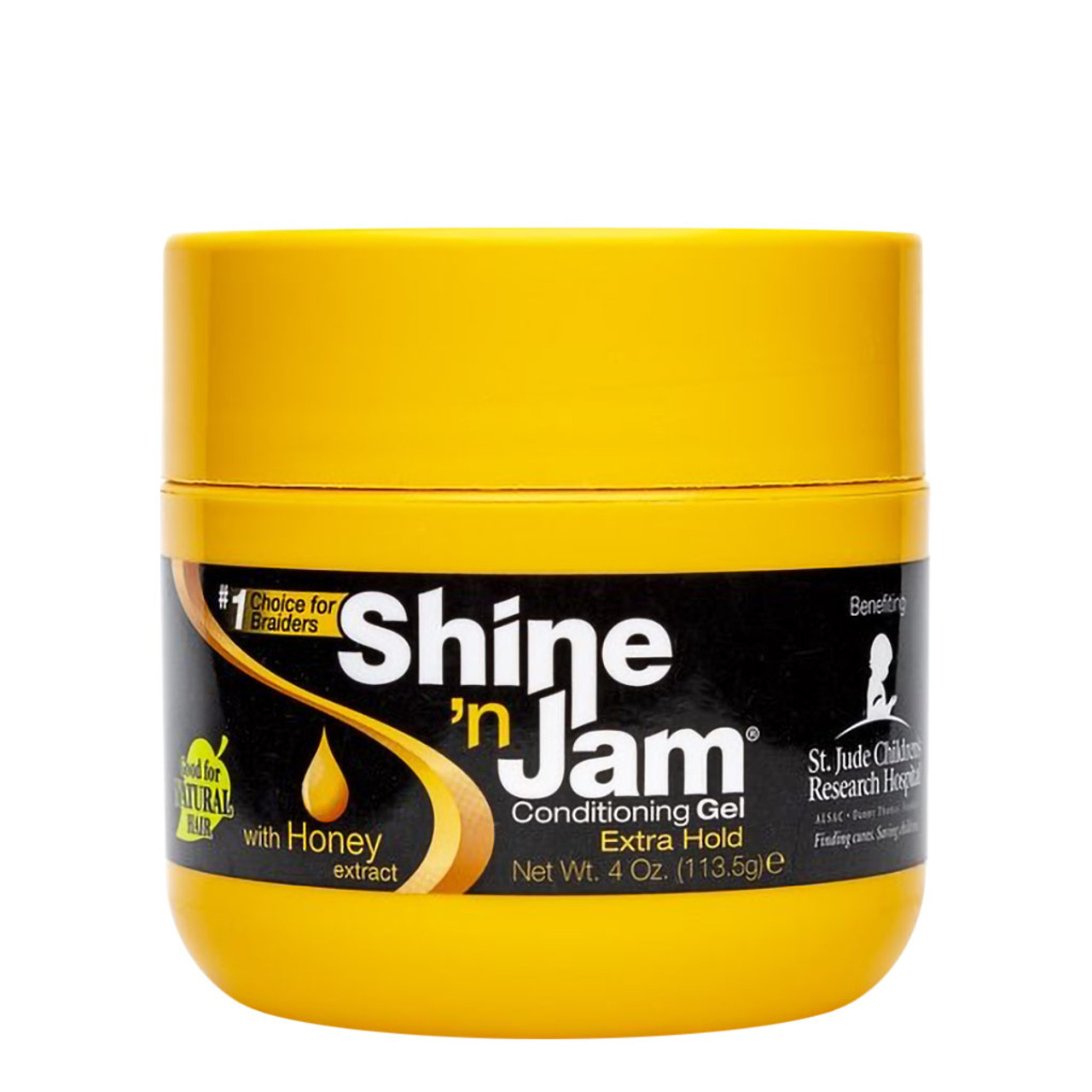 Shine 'n Jam Conditioning Gel Extra Hold for Braids, Twists, and Frizz  Control