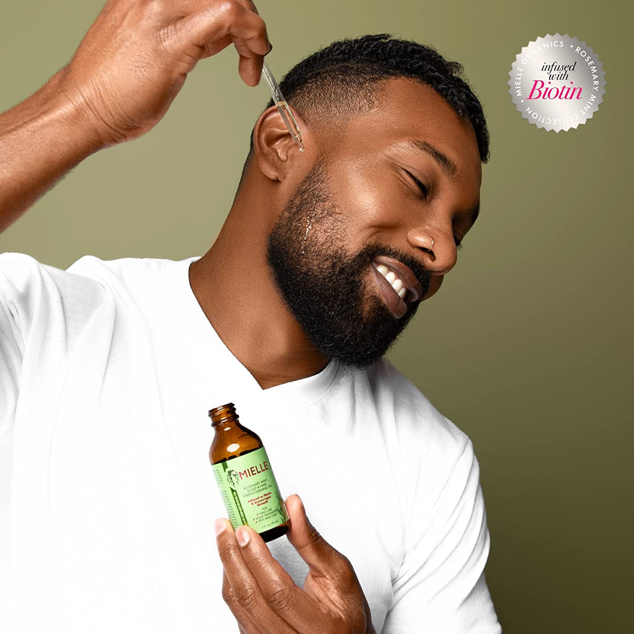 Mielle Rosemary Mint Scalp and Hair Strengthening Oil