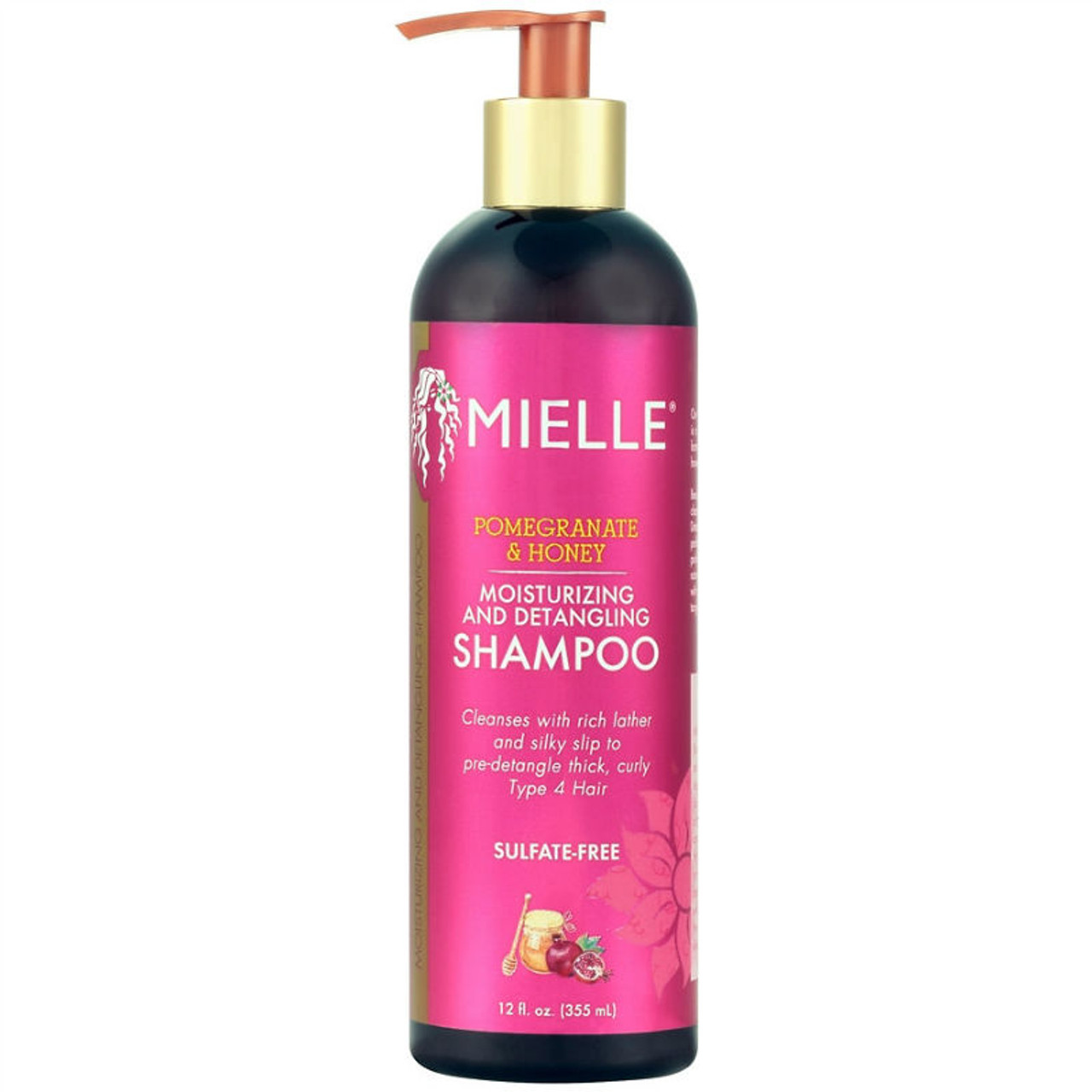 Mielle Organics Pomegranate & Honey Moisturizing and Detangling Shampoo (12  oz.)