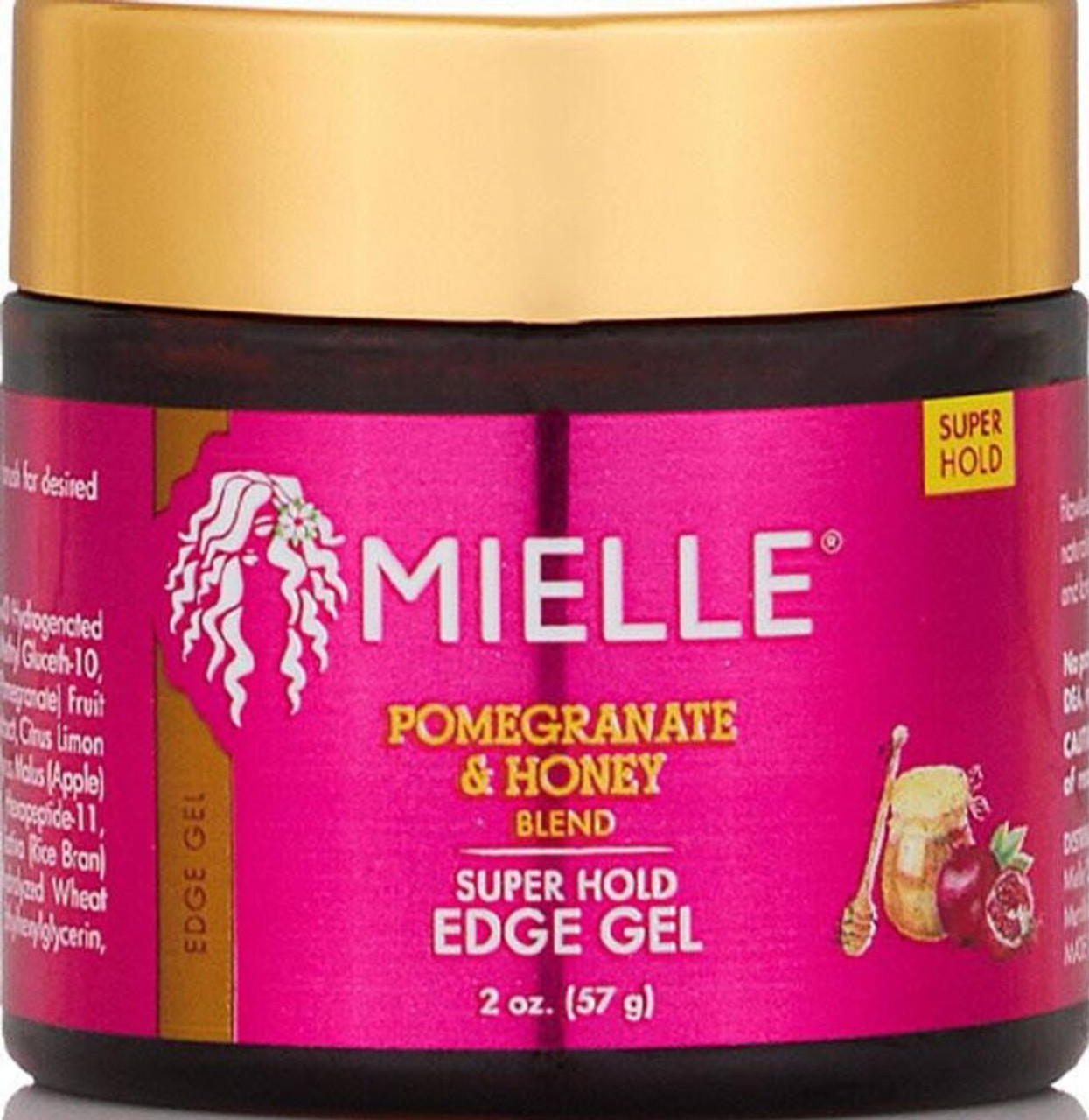 NEW! Mielle Organics Pomegranate & Honey Curl Defining Mousse/Super Hold  Edge Gel