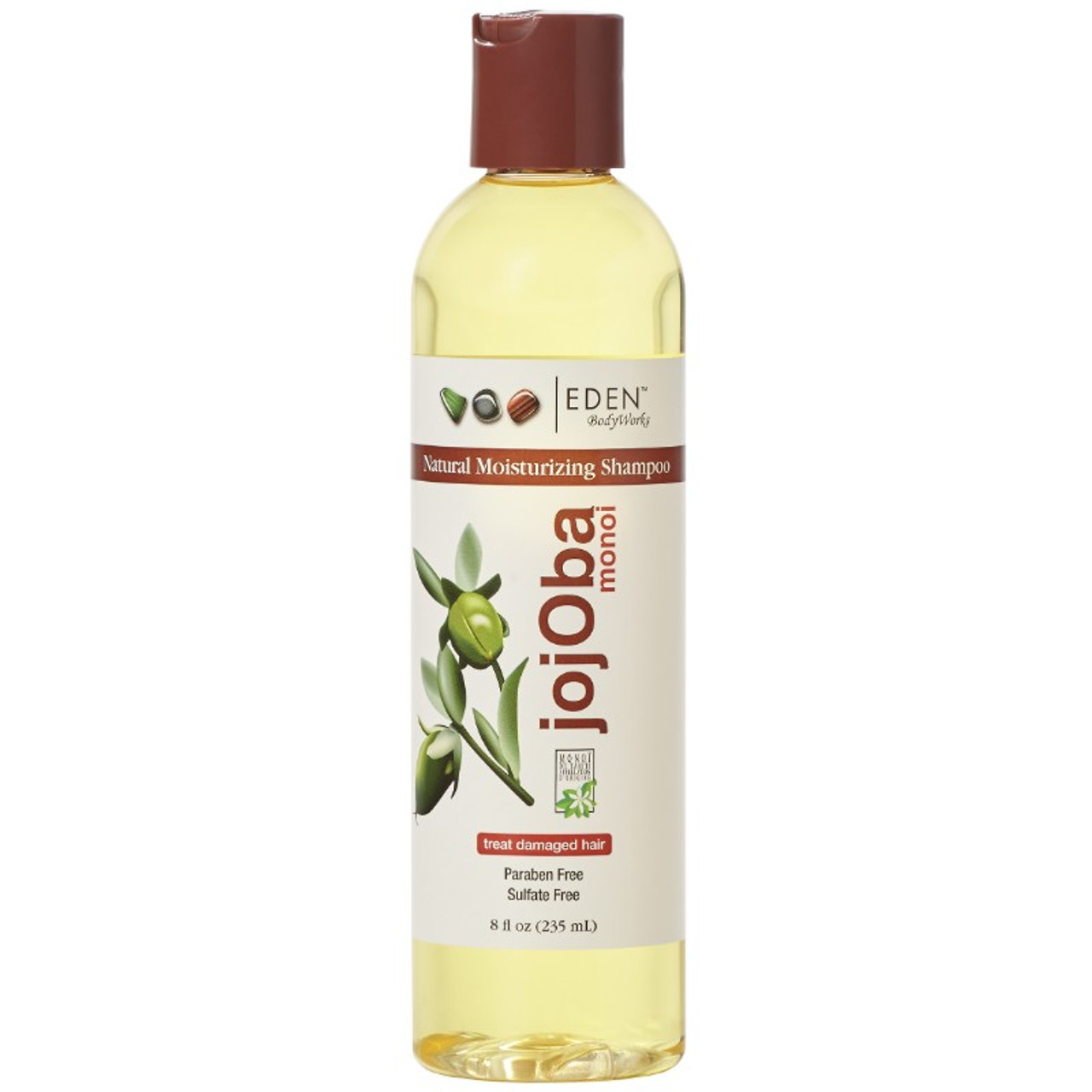 benzin organ usikre EDEN BodyWorks JojOba Monoi Moisturizing Shampoo (8 oz.) - NaturallyCurly