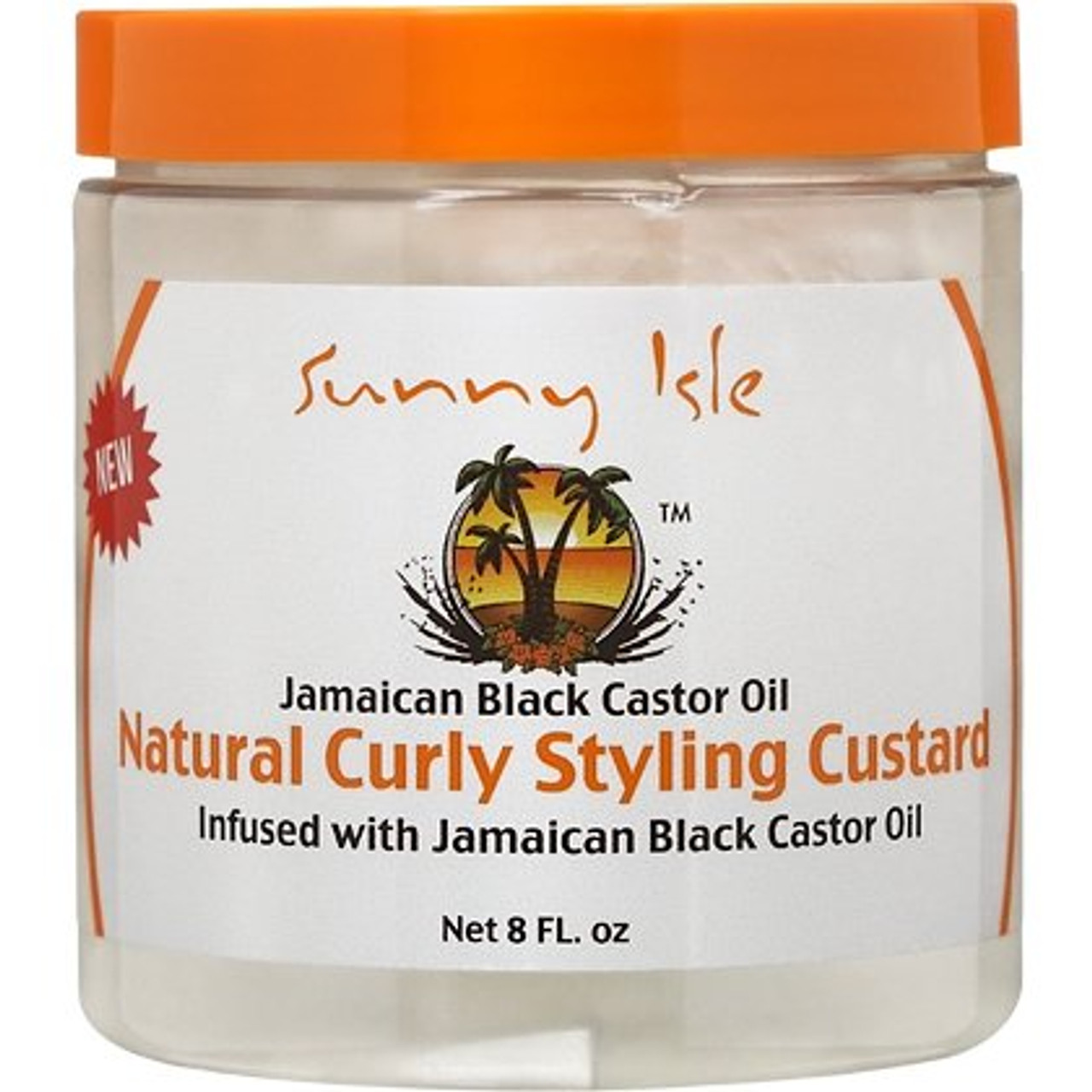 Sunny Isle Jamaican Black Castor Oil Natural Curly Styling Custard (8 oz.)  - NaturallyCurly