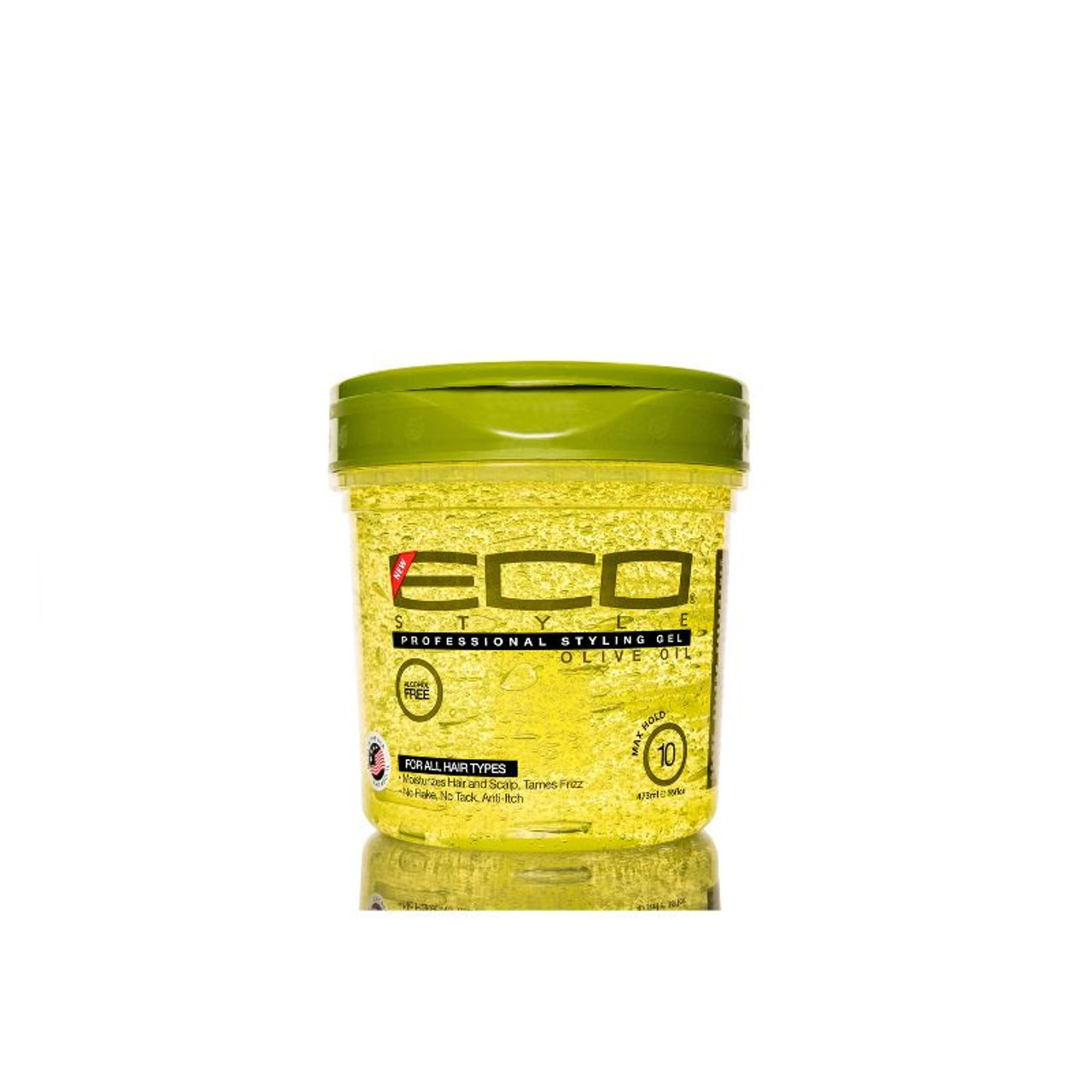 Ecoco Ecostyler Professional Styling Gel with Olive Oil (16 oz.) -  NaturallyCurly