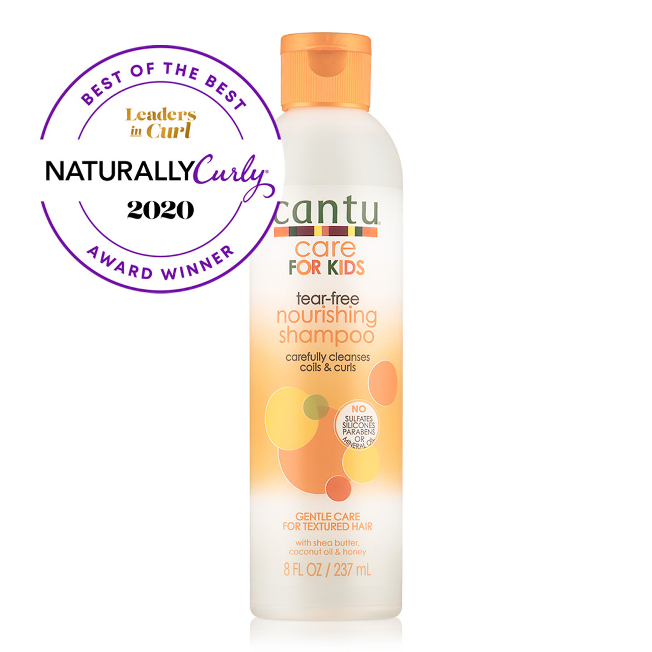  Cantu Care for Kids Tear-Free Nourishing Shampoo with Shea  Butter, 8 fl oz (Pack of 3) (Packaging May Vary) : Beauty & Personal Care