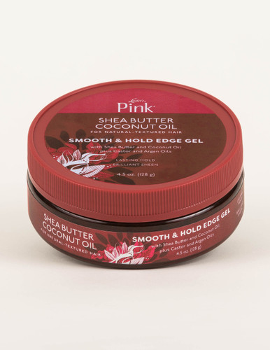 Luster's Pink Shea Butter Coconut Oil Smooth & Hold Edge Gel (4.5 oz.)