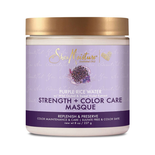 SheaMoisture Purple Rice Water Strength + Color Care Masque (8 oz.)