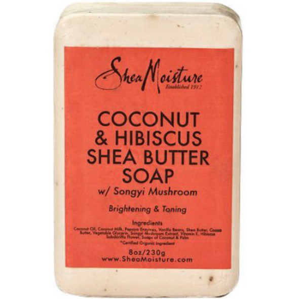 SheaMoisture Coconut & Hibiscus Shea Butter Soap Bar (8 oz.)