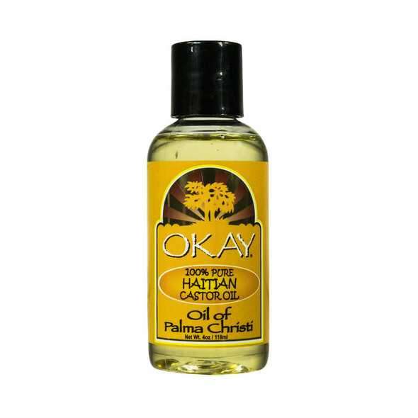 OKAY Pure Naturals Pure Haitian Castor Oil (4 oz.)