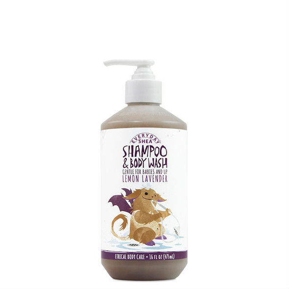 Everyday Shea Babies & Up Shampoo & Body Wash - Lemon Lavender (16 oz.)