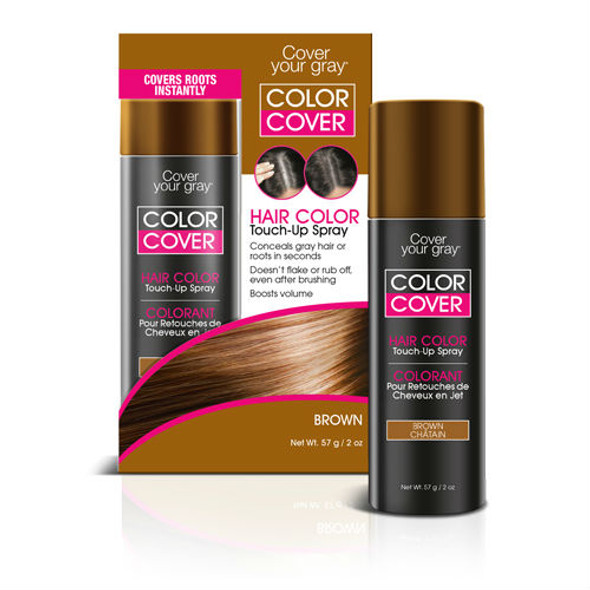 Cover Your Gray Color Cover Spray Brown (2 oz.)