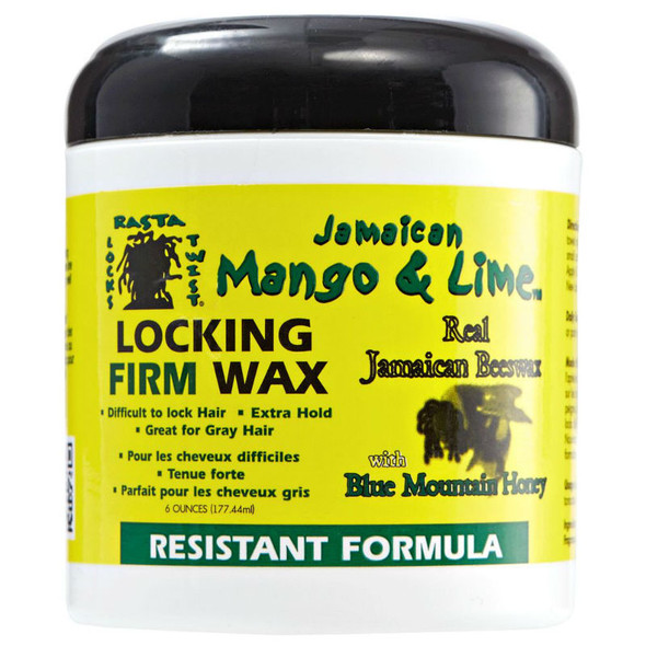 Jamaican Mango & Lime Locking Firm Wax - Resistant Formula (6 oz.)