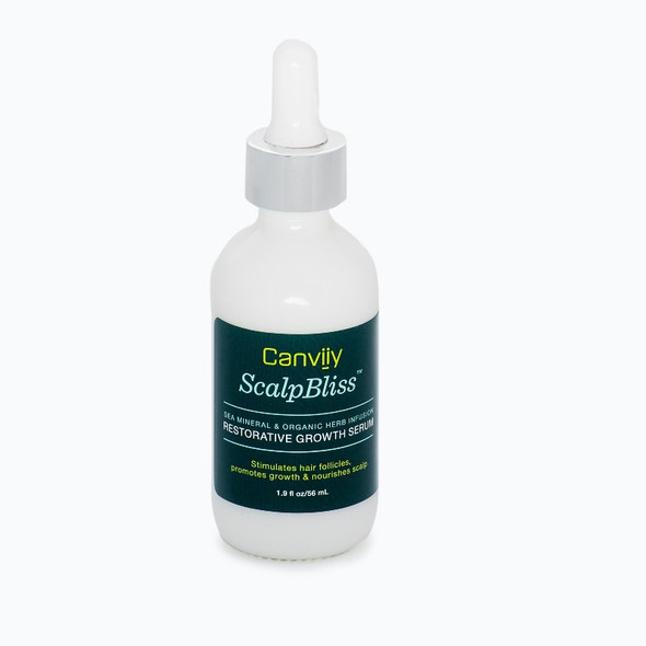 Canviiy ScalpBliss Sea Mineral & Organic Herb Restorative Growth Serum (1.9 oz.)