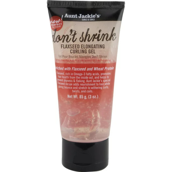 Aunt Jackie's Don’t Shrink Elongating Curling Nourishing & Moisturizing Hair Styling Gel , 3 oz