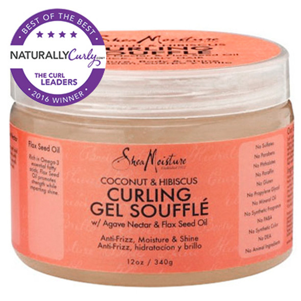 SheaMoisture Coconut & Hibiscus Curling Gel Souffle (12 oz.)