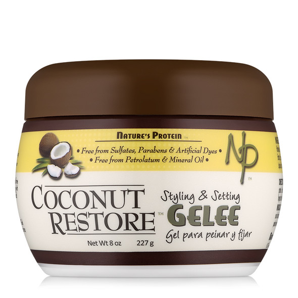 Coconut Restore Styling & Setting Gelee (8 oz.)