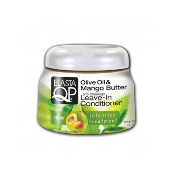 ElastaQP Olive Oil & Mango Butter AntiBreakage LeaveIn Conditioner (15 oz.)