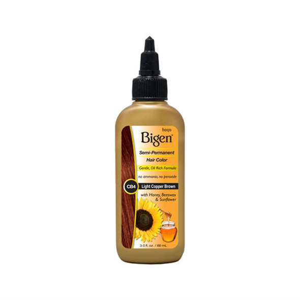 Bigen CB4 Light Copper Brown Semi-Perm Hair Color (3 oz.)