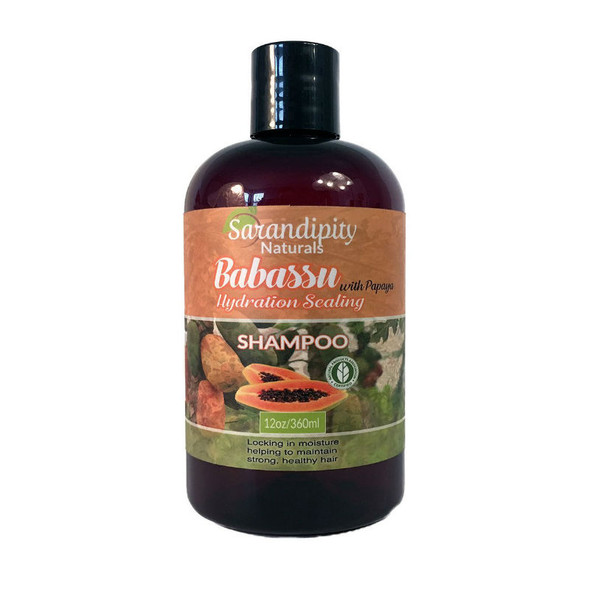 Sarandipity Naturals Babassu & Papaya Hydrating Sealing Shampoo (12 oz.)