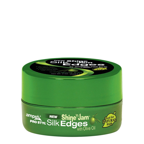 Ampro Shine 'n Jam Conditioning Gel Silk Edges (2 oz.)