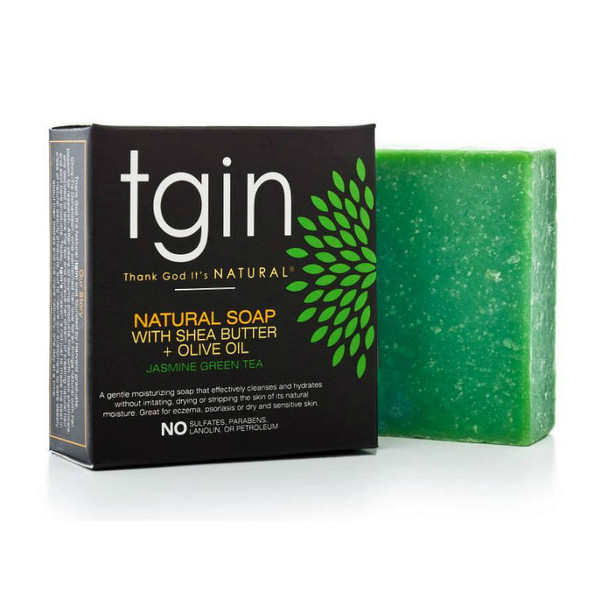 tgin Olive Oil Soap - Jasmine Green Tea (4 oz. Bar)