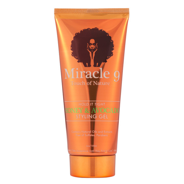 Miracle 9 Touch of Nature Hold It Tight Honey & Avocado Styling Gel (6 oz.)