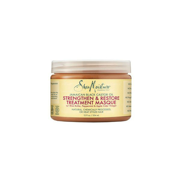 SheaMoisture Jamaican Black Castor Oil Strengthen, Grow & Restore Treatment Masque (12 oz.)