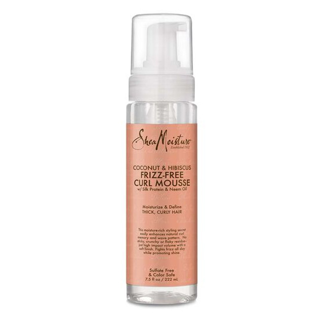 SheaMoisture Coconut & Hibiscus Frizz-Free Curl Mousse (7.5 oz.)