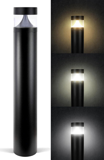 Led Bollard 20 Watts 39' 3CCT 3000/4000/5000K 120-277V  Led Bollard 20 Watts 39' 3CCT 3000/4000/5000K 120-277V
