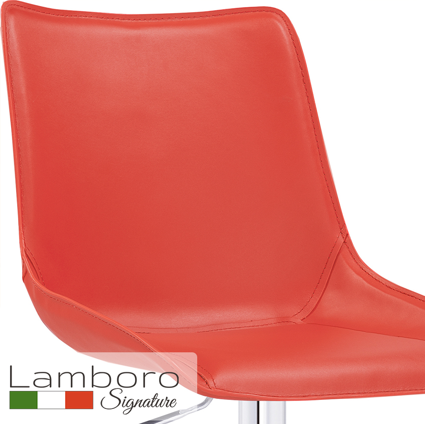 Magnifico Signature Bar Stool Red