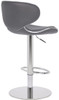 Deluxe Carcaso Bar Stool Charcoal Grey