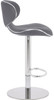 Deluxe Carcaso Bar Stool Charcoal Grey