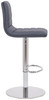 Deluxe Aldo Bar Stool Charcoal Grey