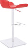 *ONLY 1 LEFT* Favoloso Signature Real Leather Bar Stool Red