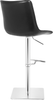 Magnifico Signature Real Leather Bar Stool Black