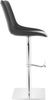 Magnifico Signature Real Leather Bar Stool Black