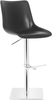 Magnifico Signature Real Leather Bar Stool Black