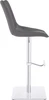 *ONLY 1 LEFT* Magnifico Signature Real Leather Bar Stool Charcoal