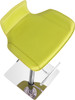 Favoloso Signature Real Leather Bar Stool Lime Green