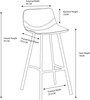 Antico Bar Stool and Tolix Round Table Package
