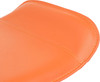 Favoloso Signature Leather Bar Stool Tan Orange